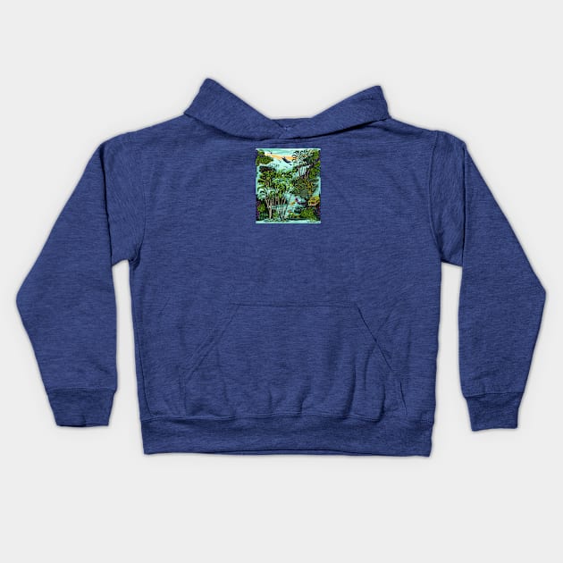 Surreal escape! Kids Hoodie by Salzanos